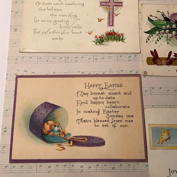 Lot of Antique Easter Postcards 🐰💐 - Picture 5 of 12